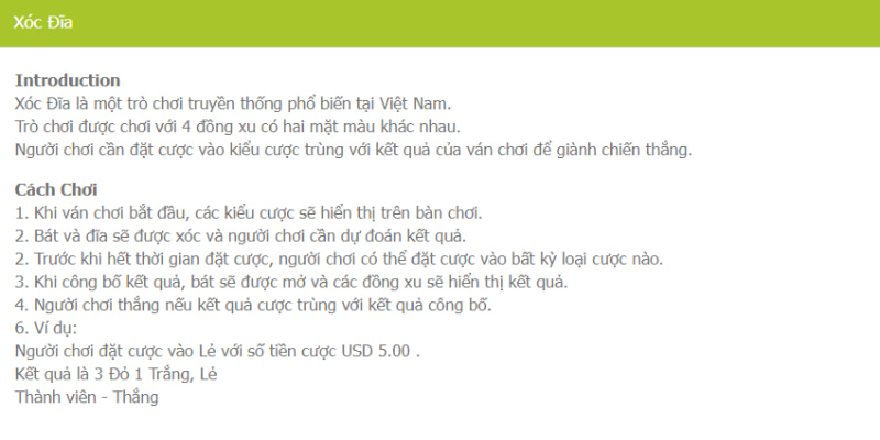 Luật chơi Xóc đĩa BK8 khá đơn giản và dễ hiểu