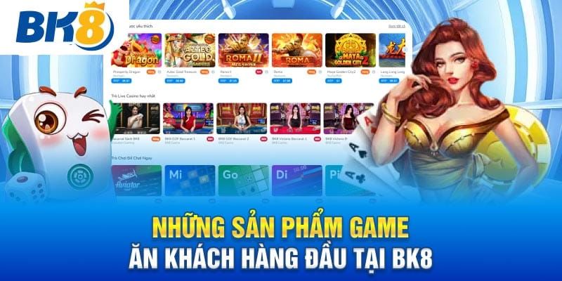 Sản phẩm game phong phú